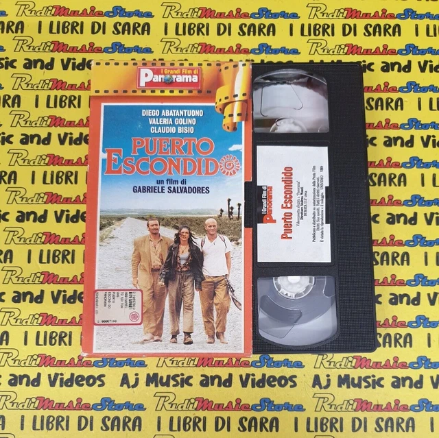 FILM*VHS PUERTO ESCONDIDO Diego Abatantuono CARTONATA PANORAMA (FP2