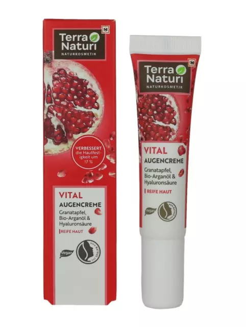 Terra Naturi VITAL Augencreme für Reife Haut 15ml