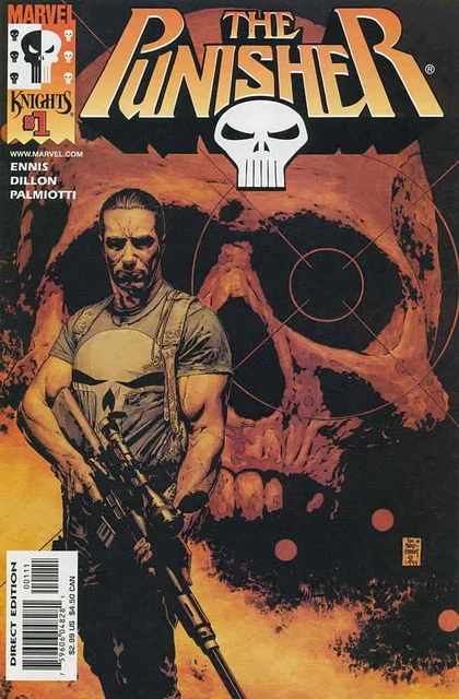 Punisher (5th Series) #1 VF/NM; Marvel | Garth Ennis - Welcome Back Frank - we c