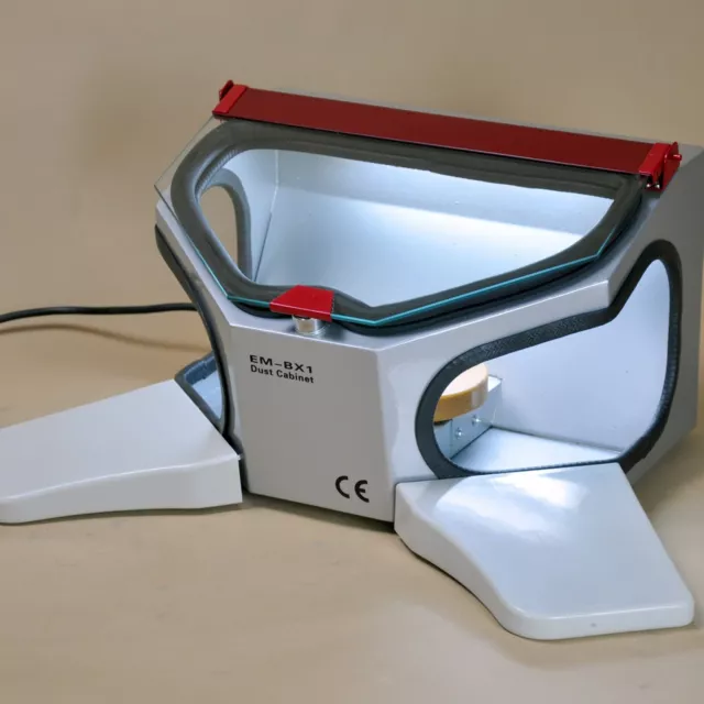 Dental Lab Sandblaster Sandblasting Sand Blaster Dust Cabinet Cold Light EM-BX1 Dental Lab Sandblaster Sandblasting Sand Blaster Dust Cabinet Cold Light EM-BX1