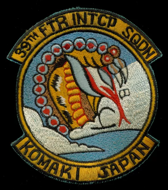 USAF 39th FIS Fighter Interceptor Squadron Komaki Japan Patch S-10