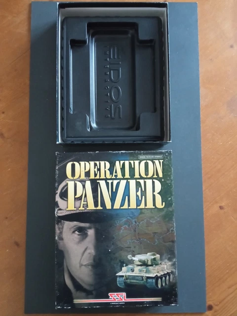 Jeu Operation Panzer - Version PC Big Box FR Avec Notice, Bon état