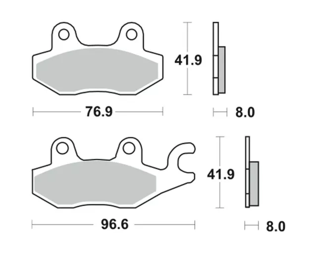 Garnitures de frein TRW MCB615EC