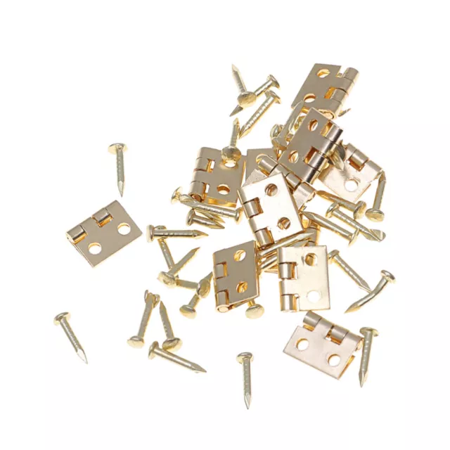 1/12mini charnière avec boîte à bijoux armoire accessoires de bricolage