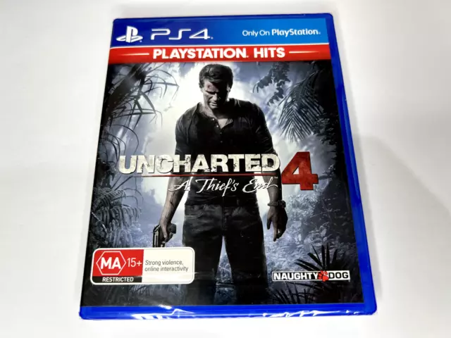 Uncharted 4 a shop thief's end ps4