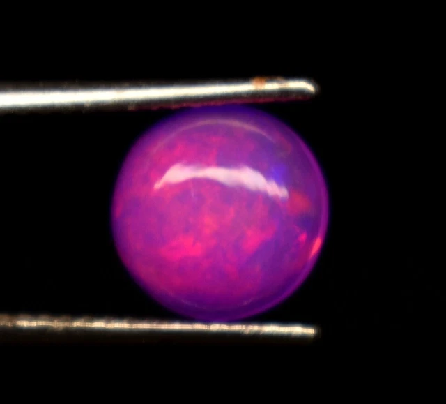 Naturel éthiopien rond rose 3,50 CT pierres précieuses en vrac cabochon...