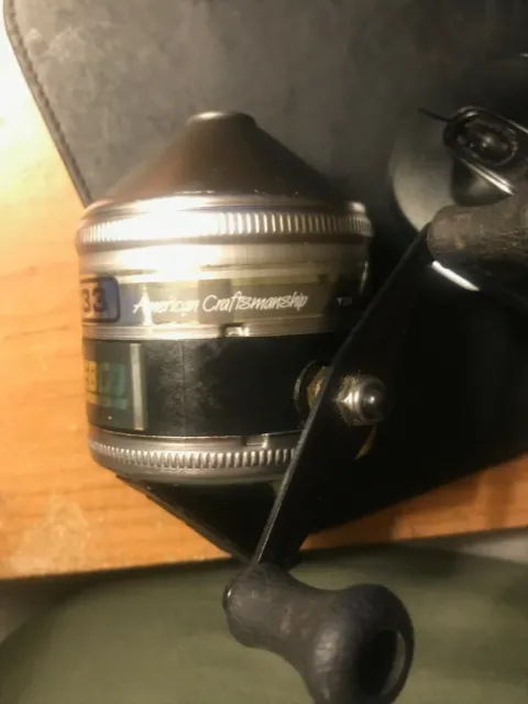 VINTAGE THE HAWG Zebco 733 SpinCast Reel Made In USA, Rare Collectible  V/Bright $24.39 - PicClick
