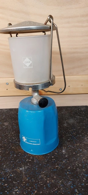 Lanterne Camping Camping Gaz Lumogaz C200 – Métal Bleue – Occasion