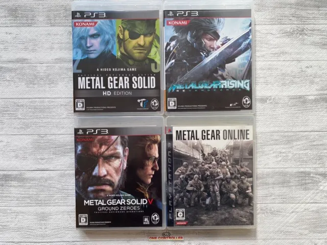 SONY Playstation 3 PS3 Metal Gear Solid HD Edition Rising V & Online from Japan