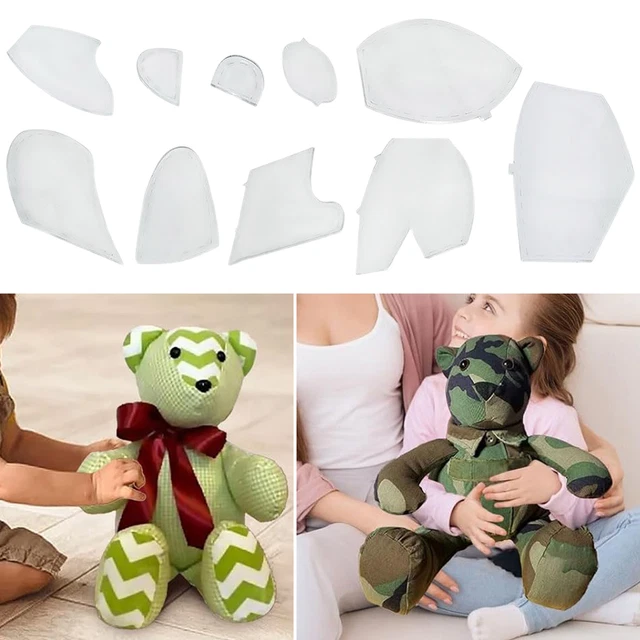 Handmade Memory Bear Production Manuals for Diy Craft Ruler Kit Templates Create