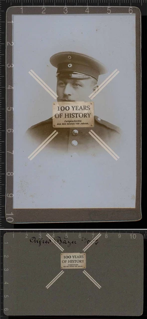 Orig. Soldat CDV Kabinettfoto Portrait Porträt