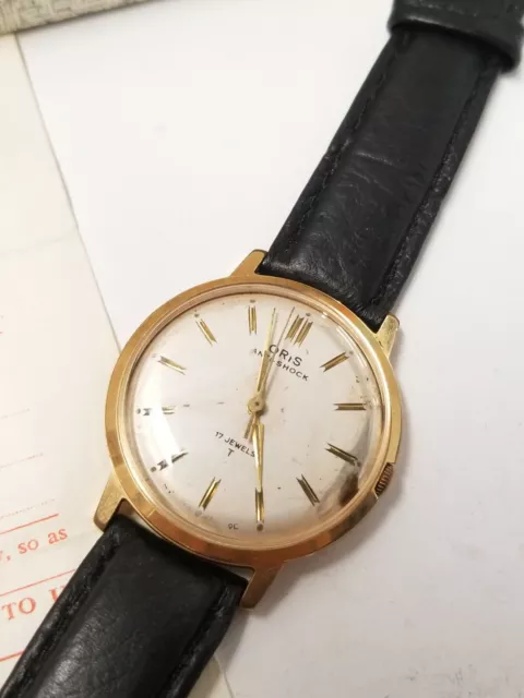 Oris watches 1970s sale