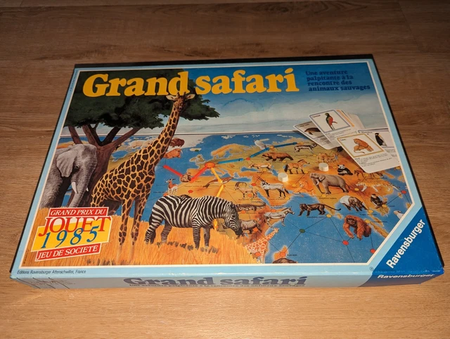 Grand Safari de 2 à 6 joueurs - Ravensburger 1987 - Occasion TBE