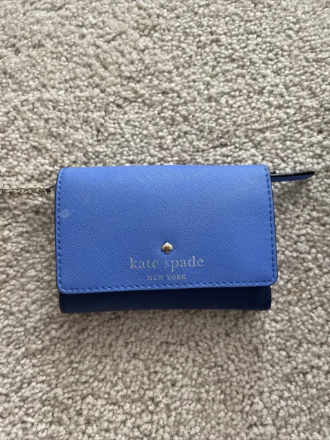 kate spade wallet blue