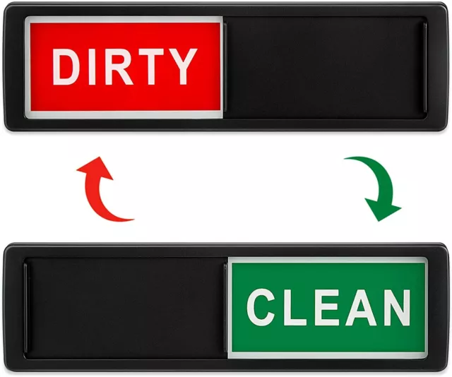 Clean Dirty Dishwasher Magnet Non-Scratch Strong Magnetic Signage Indicator  Sign