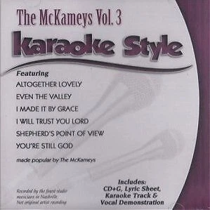MCKAMEYS - Daywind Karaoke Style: The Mckameys Vol. 3 - ~~ CD - Karaoke - *NEW*