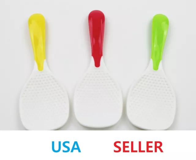 Non-Stick Rice Paddle Embossed Rice Paddle Spatula Ladle Kitchen Tool