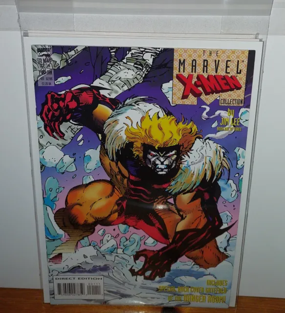 The Marvel X-Men Collection by Jim Lee Vol. 1 Book 1 Marvel 1994 Art Gallery NM
