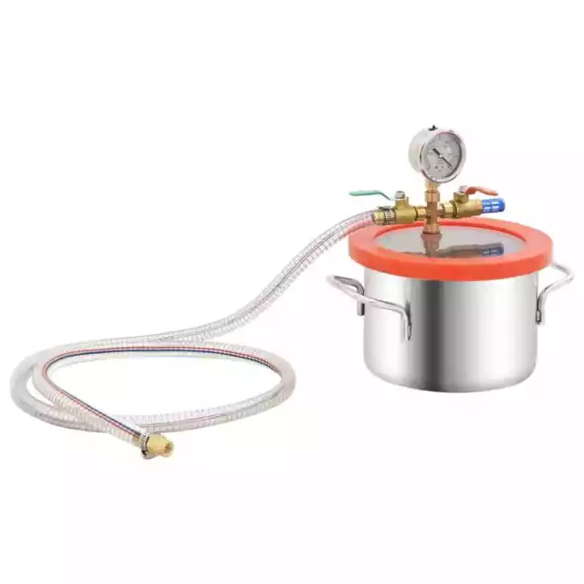 Vacuum Chamber Stainless Steel 3.7 L