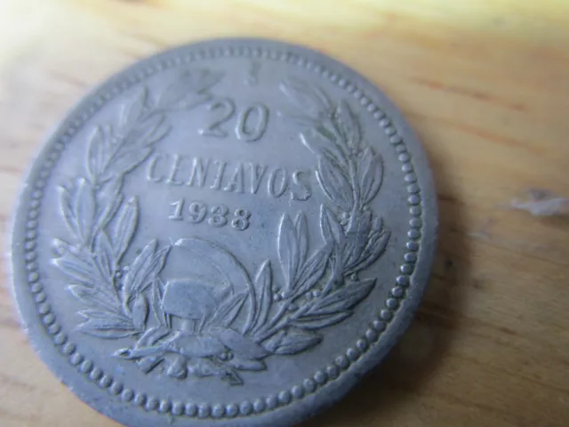 1938 Chile 20 Centavos