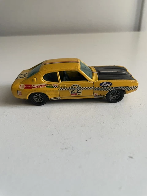 Miniature Solido Ford Capri N°190 Au 1/90 - Occasion, Voiture De Collection