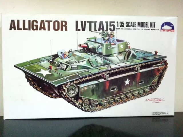 Bluetank Model Kit 1/35 TK-9001 U.S. Army ALLIGATOR Tank LVTA5 LVT(A)5 LVT5 MIB