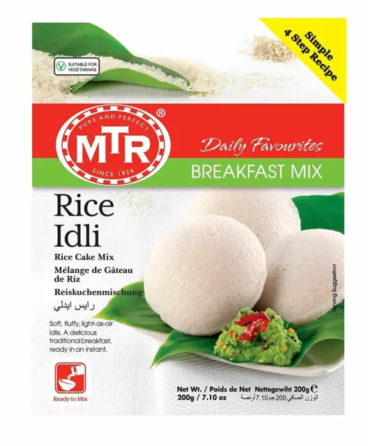 MTR - RICE Idli (mélange pour Gâteau de riz) - 200 g - Lot de 3