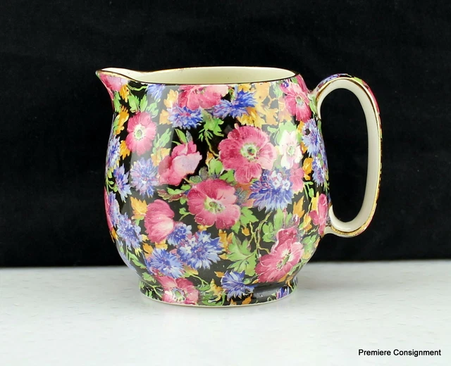 Vintage Antique ROYAL WINTON Grimswade Chintz Countess Creamer Older "Majestic"