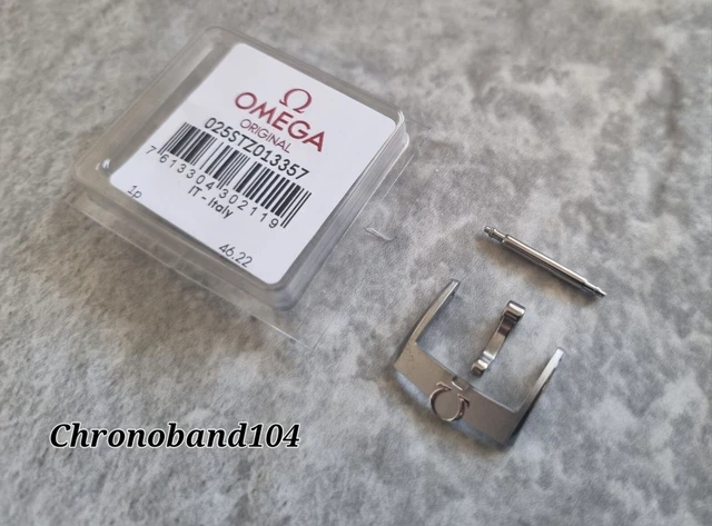 boucle omega - Page 2 Genuine-OEM-Omega-16mm-Brushed-Polished-Stainless-Steel-Pin