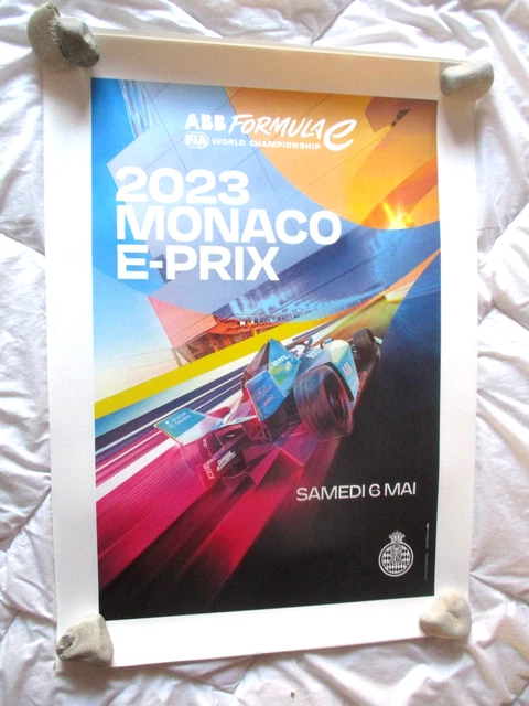 AFFICHE OFFICIELLE GRAND Prix F1 De Monaco 1990 EUR 100,00 - FR