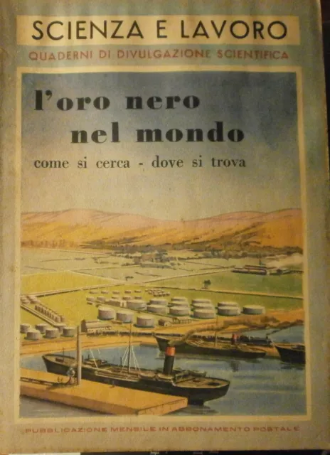 Lotto: Scienza E Lavoro - 5 Quaderni Di Divulgazione Scientifica - Anno 1954