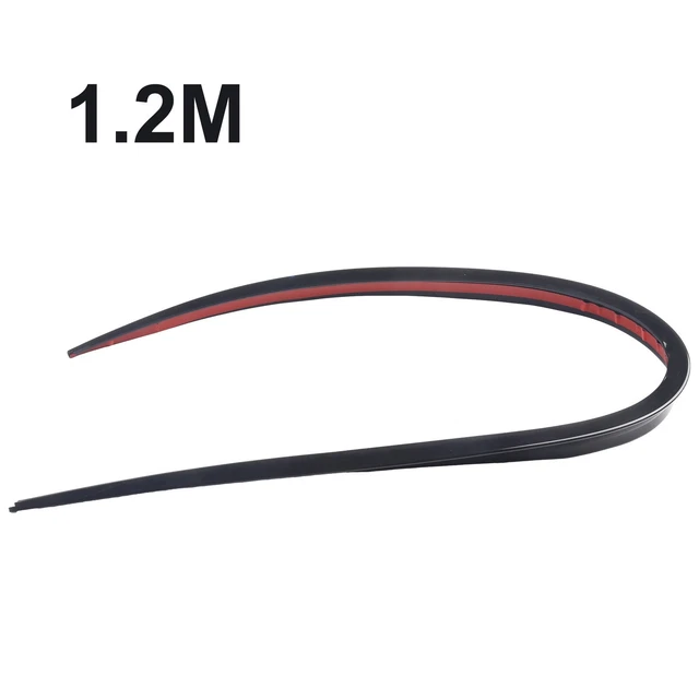 Adesivo labbra flessibile e durevole 1 2M universale auto tetto spoiler in sottile