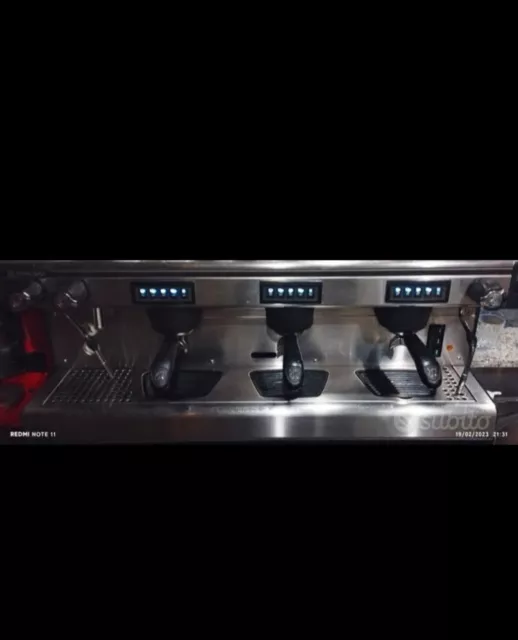 macchina caffe professionale Cimbali 3gr con addolcitore 