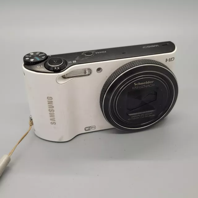 Samsung WB150F 14,2 megapixel fotocamera digitale compatta testata bianca