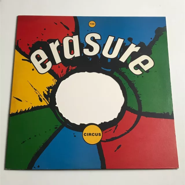 Erasure - The Circus First Press LP Vinyl Record - STUMM 35  EX/EX