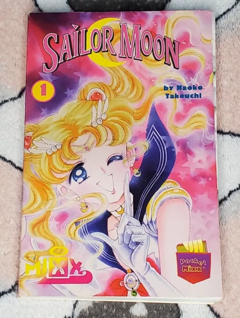 Sailor Moon vol 1 Pocket Mixx manga 1998 English version Naoko Takeuchi book