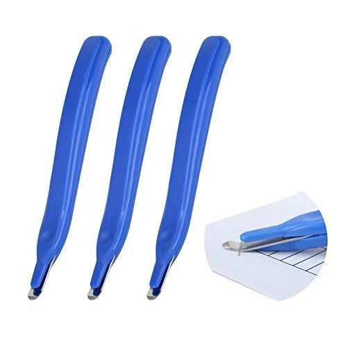 ZZTX 3 PCS Professional Magnetic Staple Remover Puller Rubberized Staples Rem...