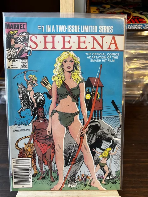 sheena comic book vol 1 no 34 official comics adaptation of film