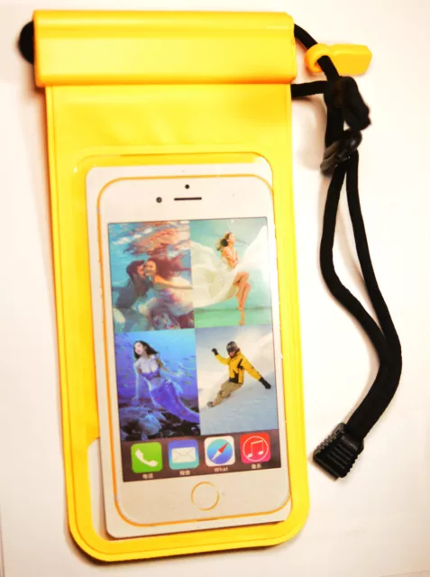 2 X Waterproof Phone Bag Pouch Underwater Swimming Cell Phone Case Cover Dry Bag