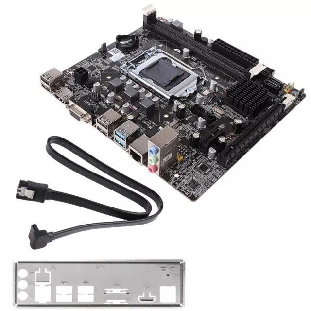 New Computer Motherboard B75 LGA 1155 IntelCore2/3 2x DDR3