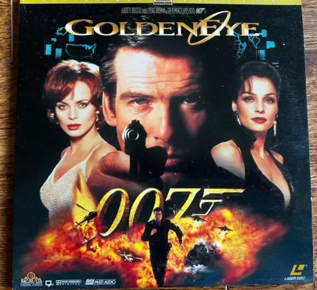 Goldeneye US Laserdisc Ntsc 1995 James Bond 007 Film Classico