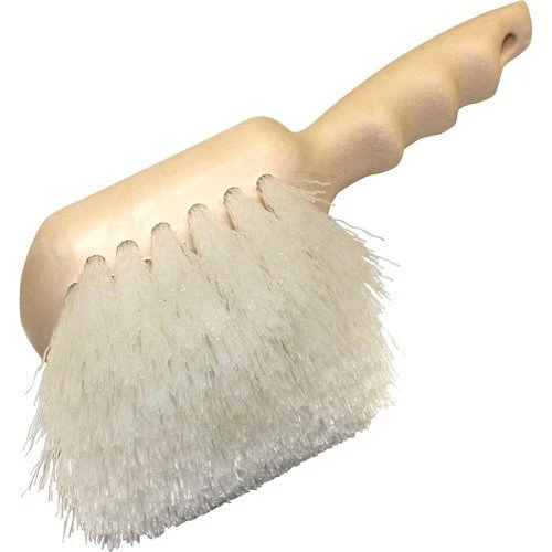 Genuine Joe 9" Nylon Utility Brushes with Eyelet, 12 Brushes (GJO98215CT)