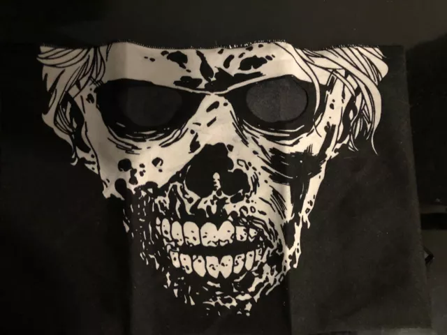 Walking Dead Face Mask Bandanna Walking Dead Day 2018 15th Anniversary New