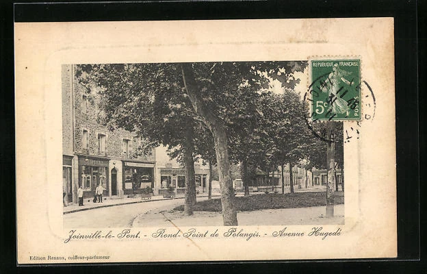 CPA Joinville-le-Pont, Rond-Point de Polangis 1911