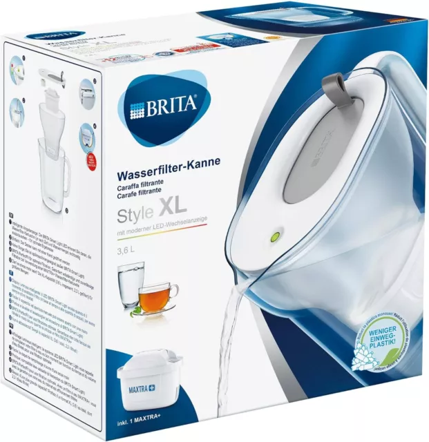 Caraffa filtrante + 1 Filtro Gratis compatibile Brita Maxtra 3.5 litri