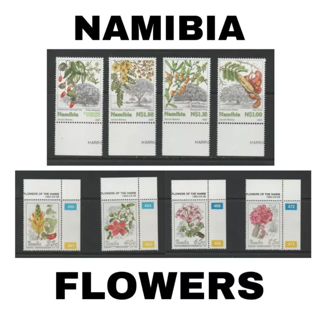 Thematic Stamps - Namibia - Flowers - Choose from dropdown menu