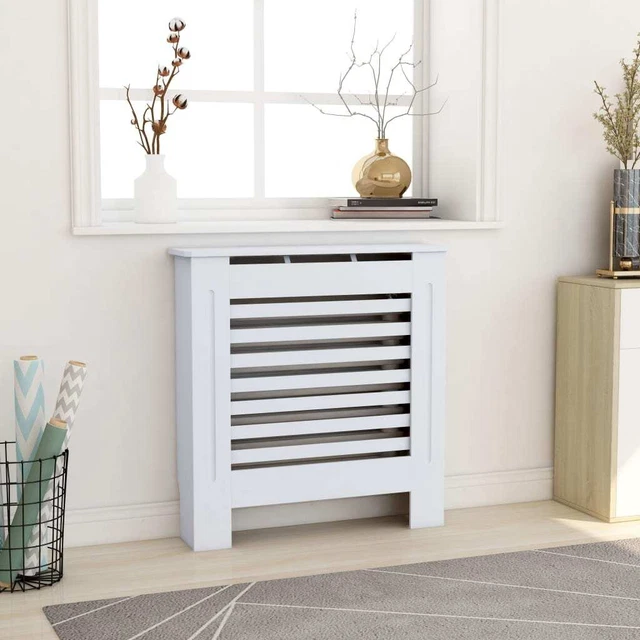 Vidaxl Copertura per Radiatore Bianca in MDF 78 cm