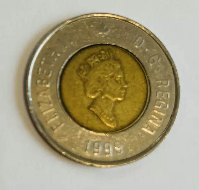 Canada 1999 Nunavut Toonie Canadian $2 Dollars Two Dollar   - 1 Coin