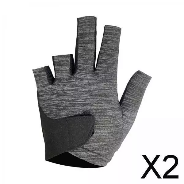 2X Professional Billiard Glove Left Hand Elastic Nonslip Separate Finger