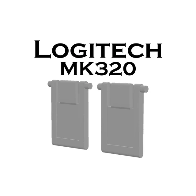 Pieds De Rechange Inclinables Pour Clavier Logitech LX700 Cordless Desktop - Neufs, Référence Y-RR54